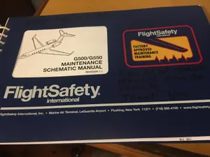 Gulfstream G500 & G550 Maintenance Training Schematic Manual